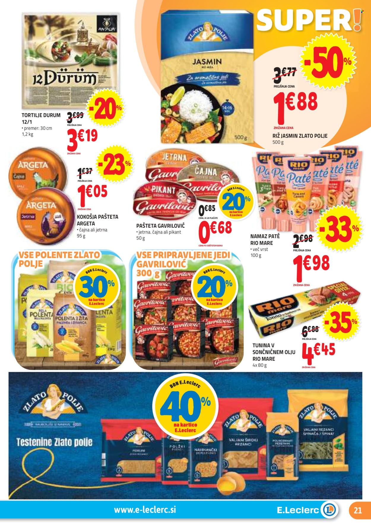 E.Leclerc katalog - 15.5.2024 - 25.5.2024. Stran 21