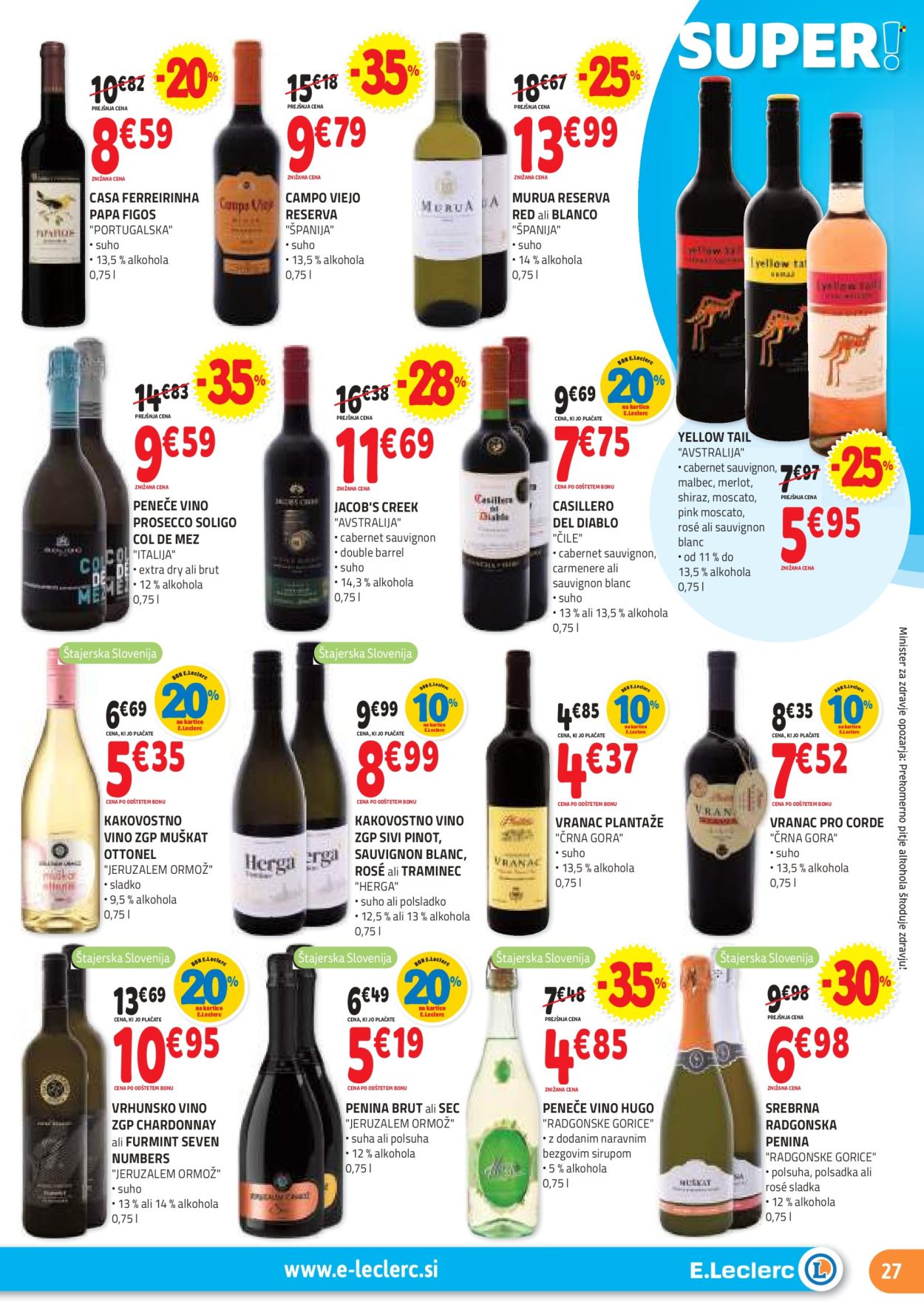 E.Leclerc katalog - 15.5.2024 - 25.5.2024. Stran 27