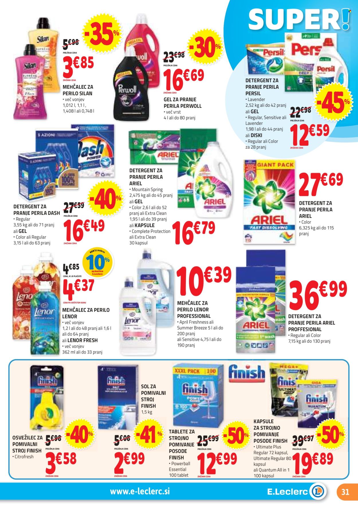 E.Leclerc katalog - 15.5.2024 - 25.5.2024. Stran 31