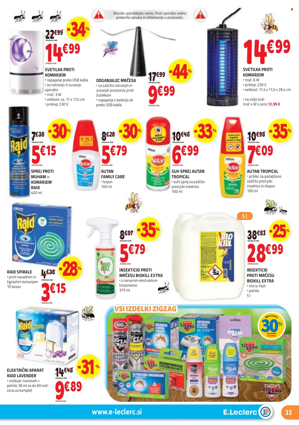 E.Leclerc katalog - 15.5.2024 - 25.5.2024. Stran 33
