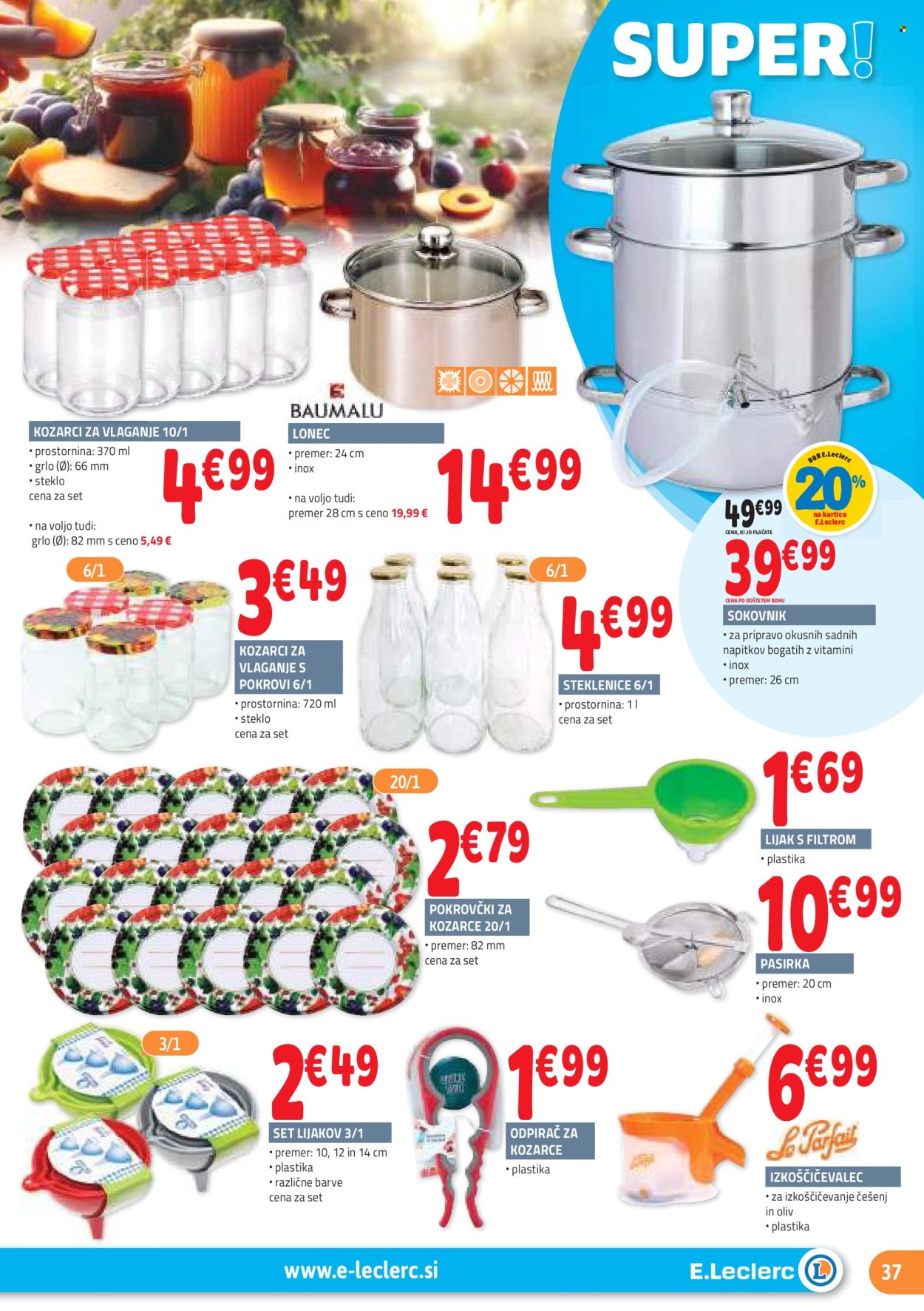 E.Leclerc katalog - 15.5.2024 - 25.5.2024. Stran 37