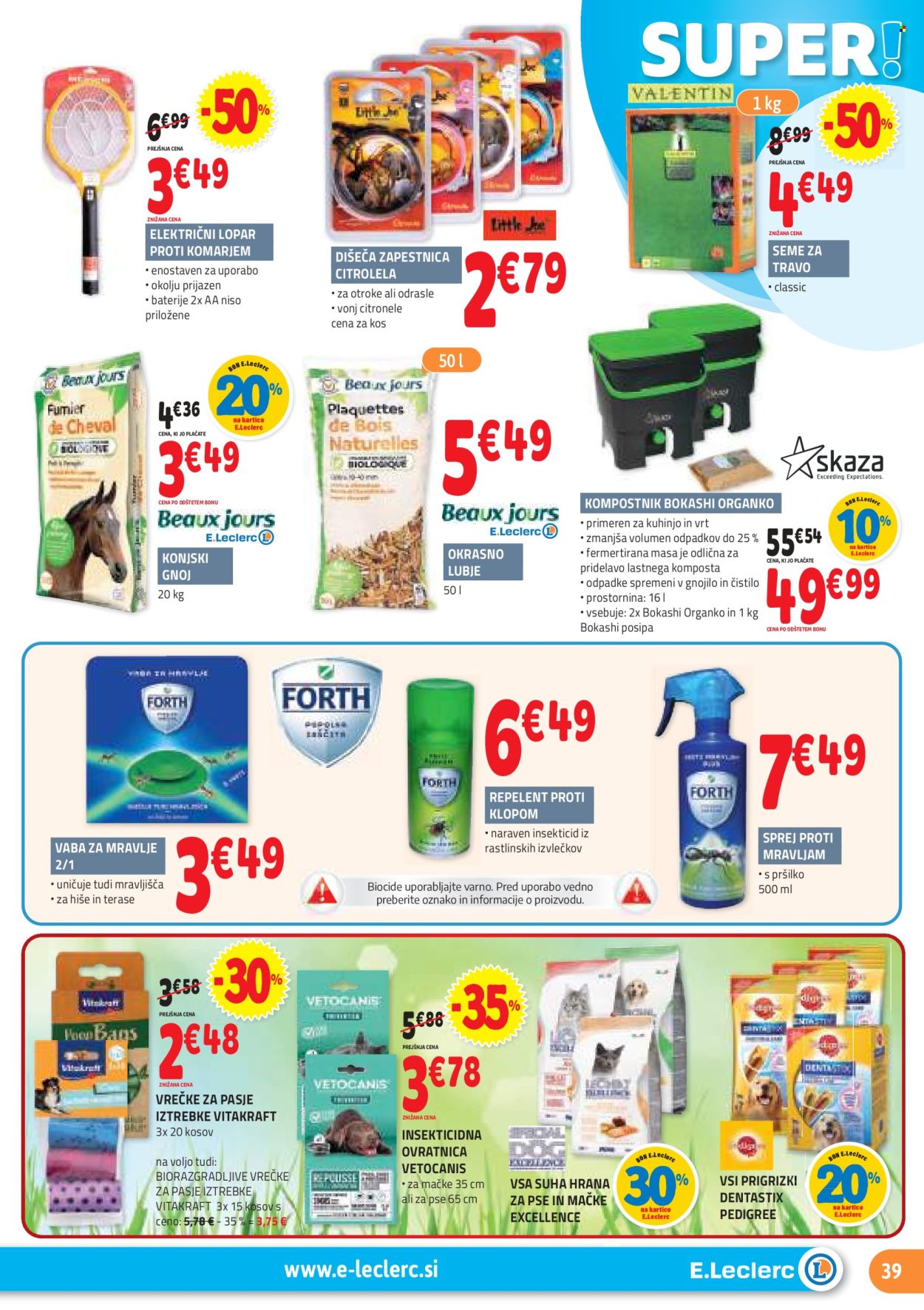 E.Leclerc katalog - 15.5.2024 - 25.5.2024. Stran 39