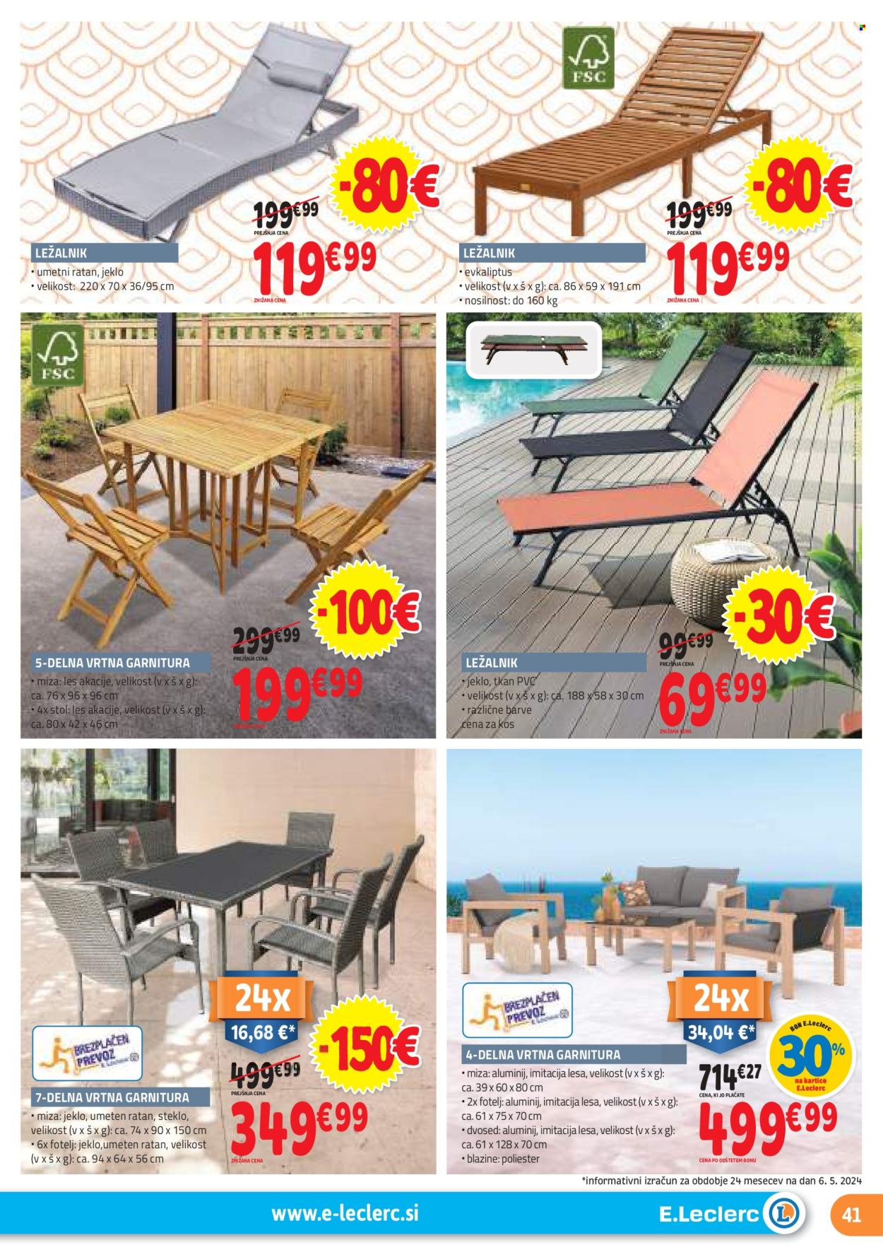 E.Leclerc katalog - 15.5.2024 - 25.5.2024. Stran 41