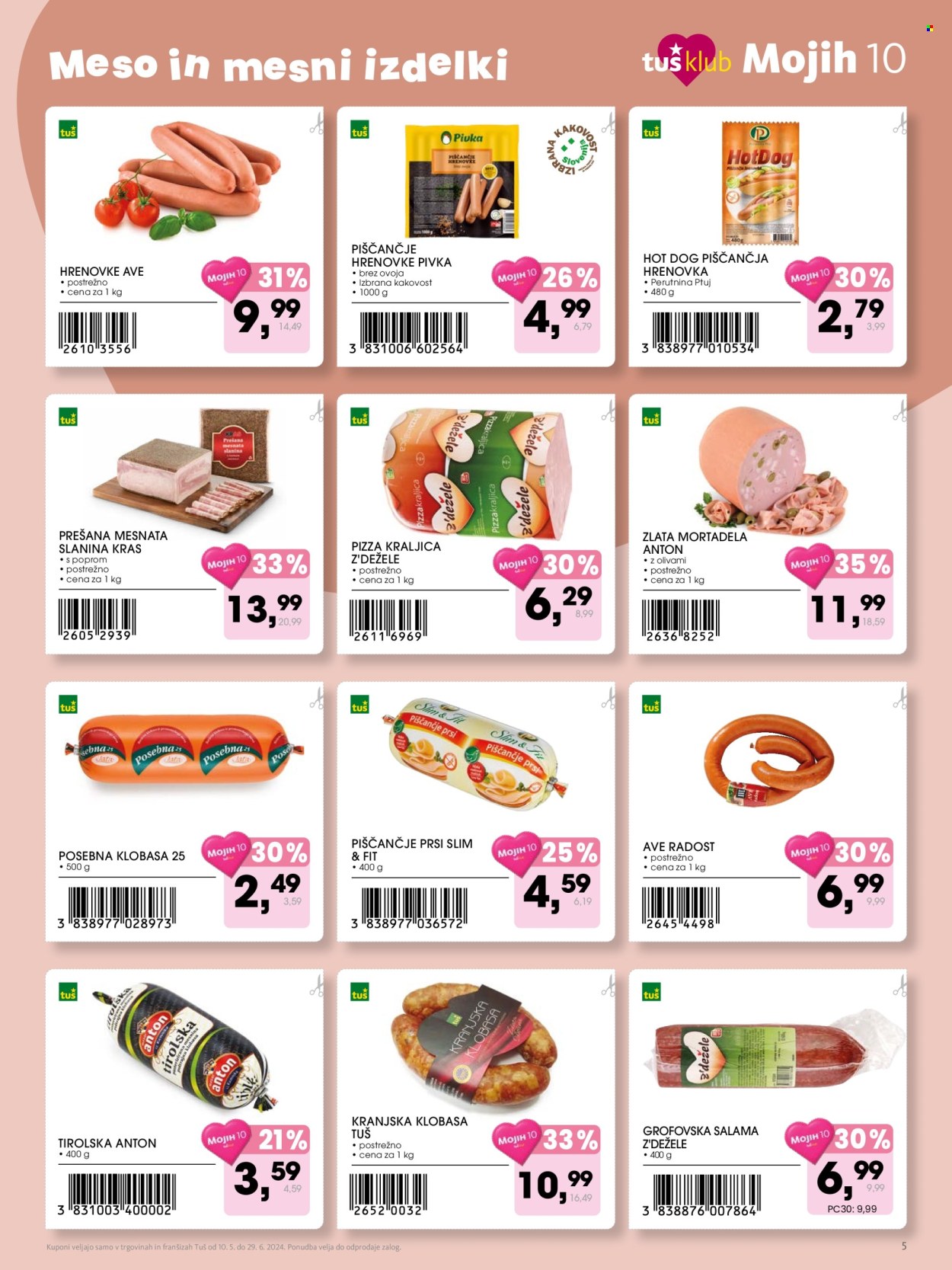 Tuš katalog - 10.5.2024 - 29.6.2024. Stran 5