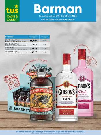 Tuš Cash & Carry katalog - 15.5.2024 - 14.6.2024.