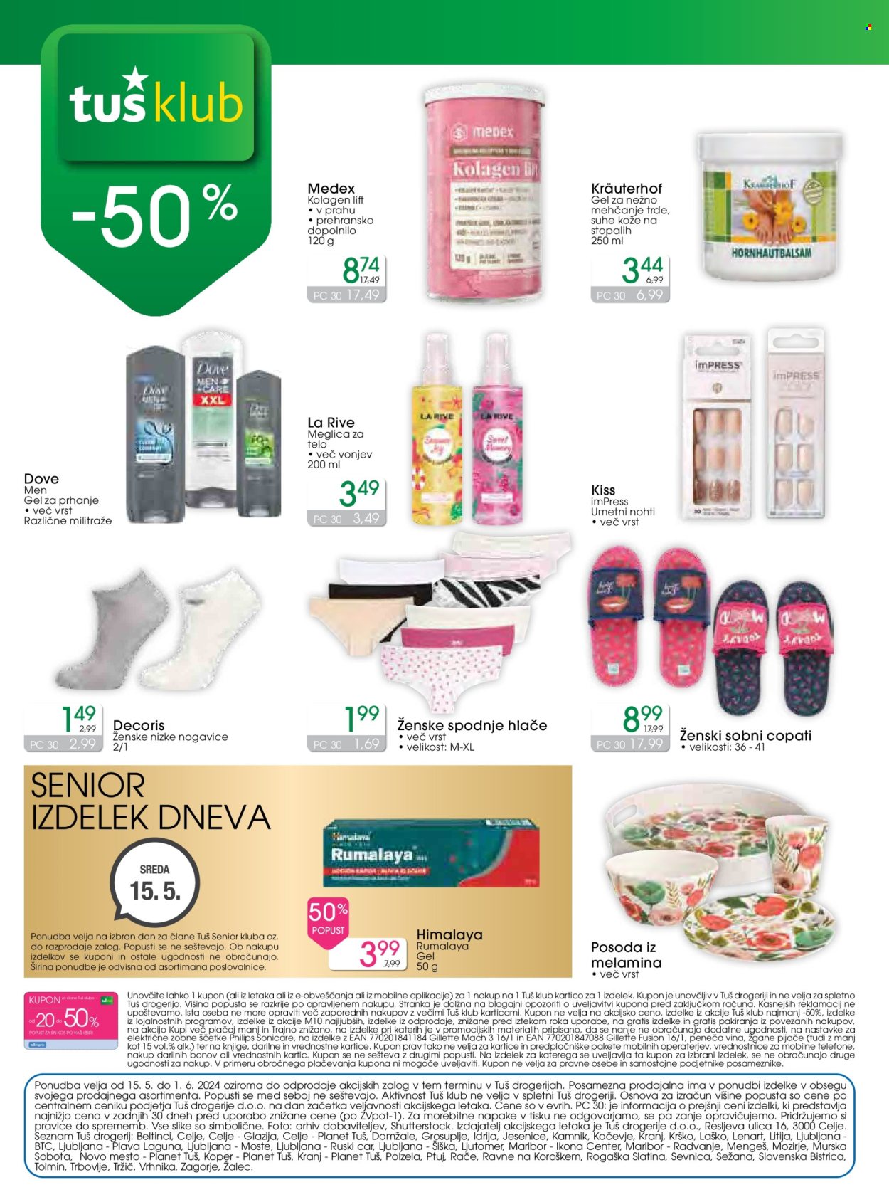 Tuš Drogeria katalog - 15.5.2024 - 1.6.2024. Stran 24