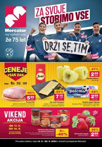 Mercator katalog - 16.5.2024 - 22.5.2024.