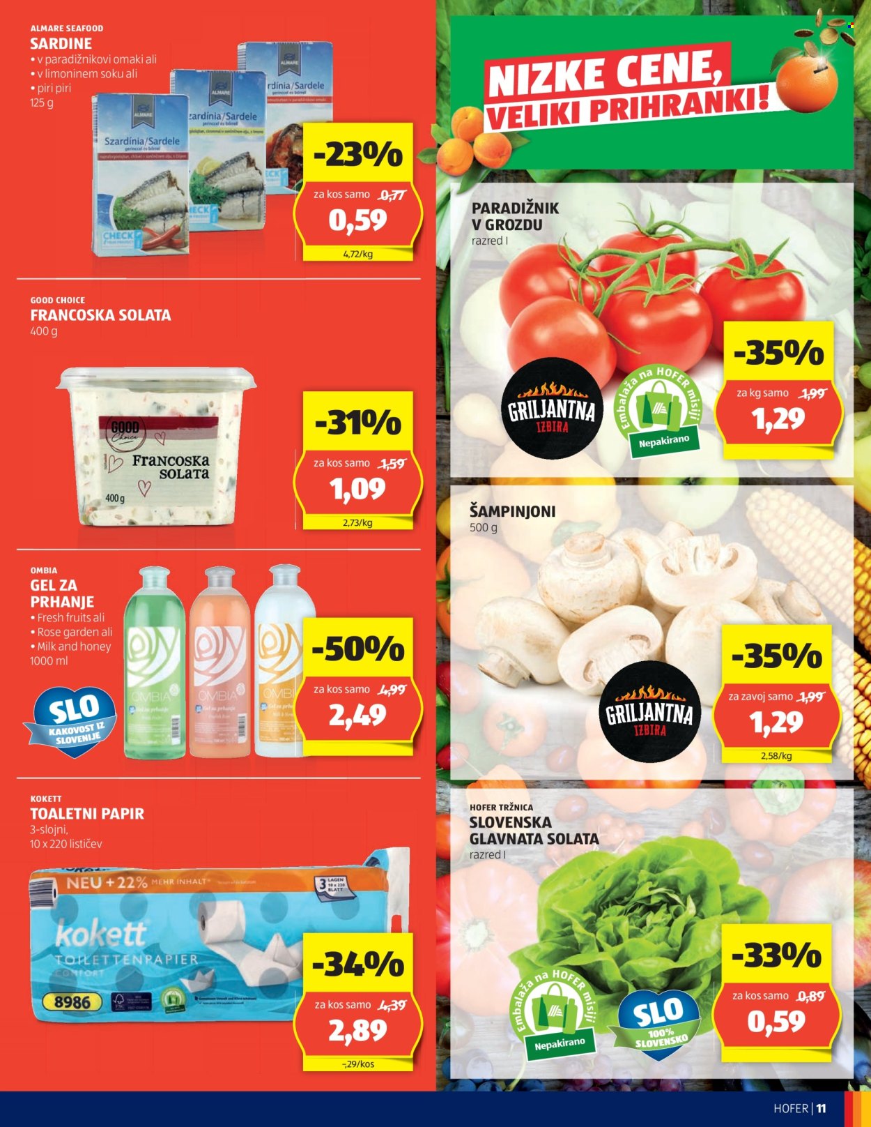 Hofer katalog - 16.5.2024 - 25.5.2024. Stran 11