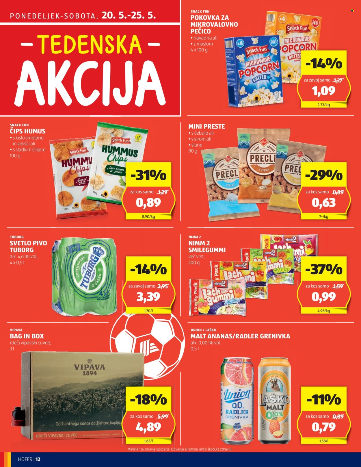 Hofer katalog - 16.5.2024 - 25.5.2024. Stran 12