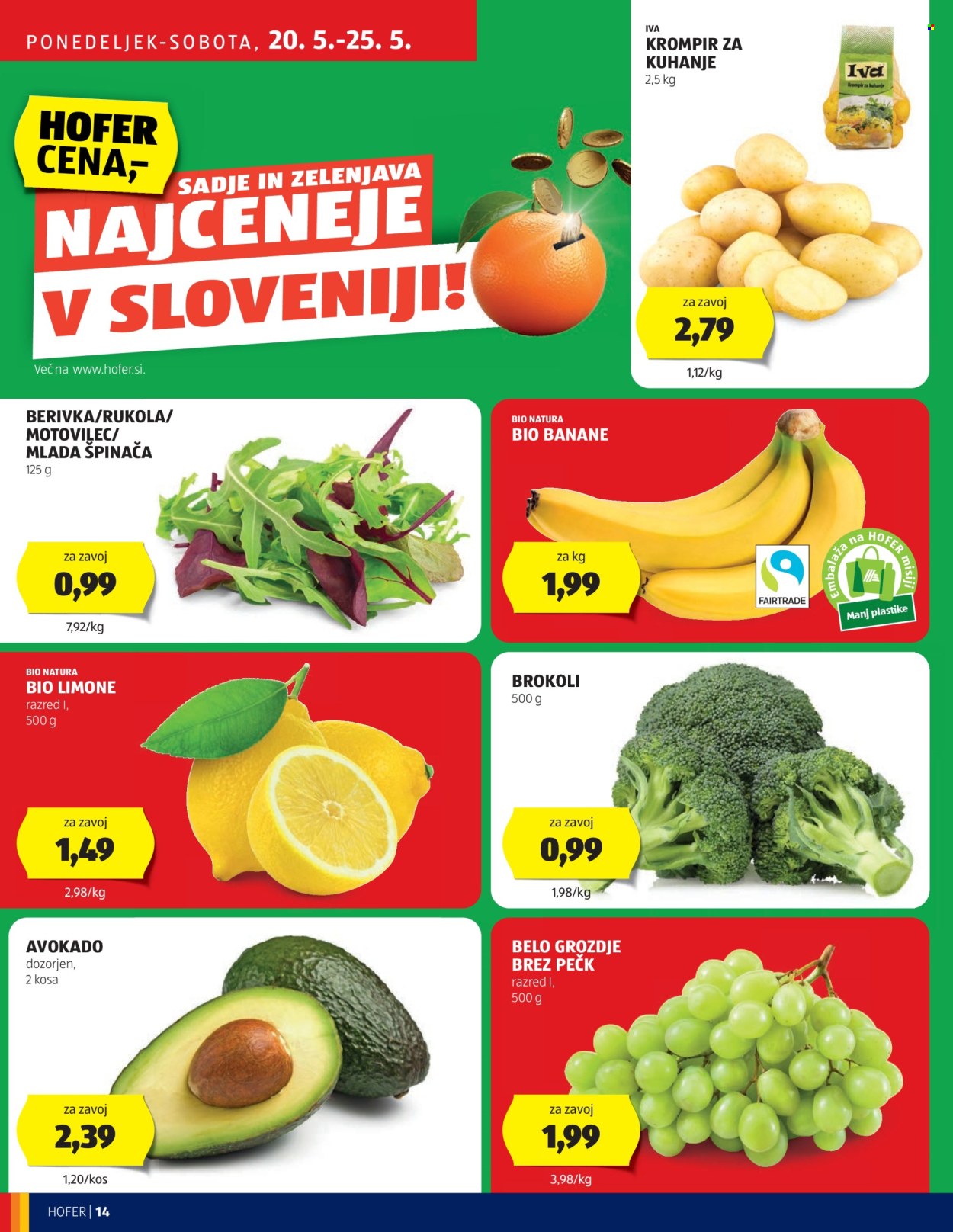 Hofer katalog - 16.5.2024 - 25.5.2024. Stran 14