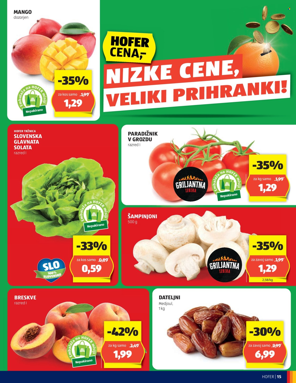 Hofer katalog - 16.5.2024 - 25.5.2024. Stran 15