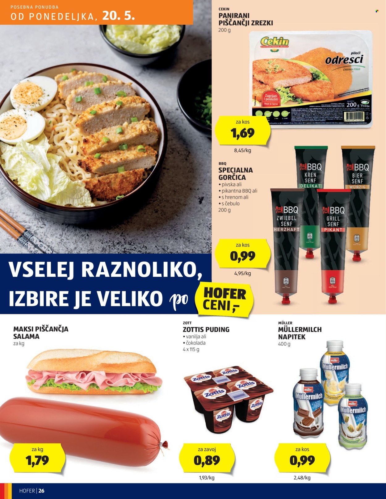 Hofer katalog - 16.5.2024 - 25.5.2024. Stran 26