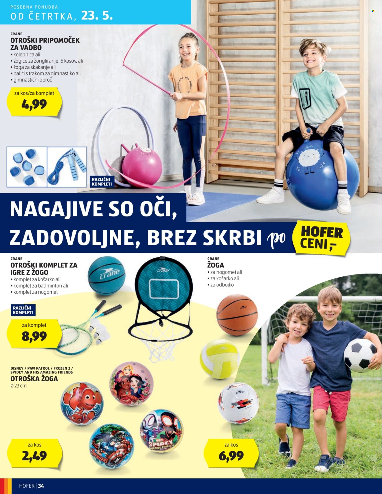Hofer katalog - 16.5.2024 - 25.5.2024. Stran 34