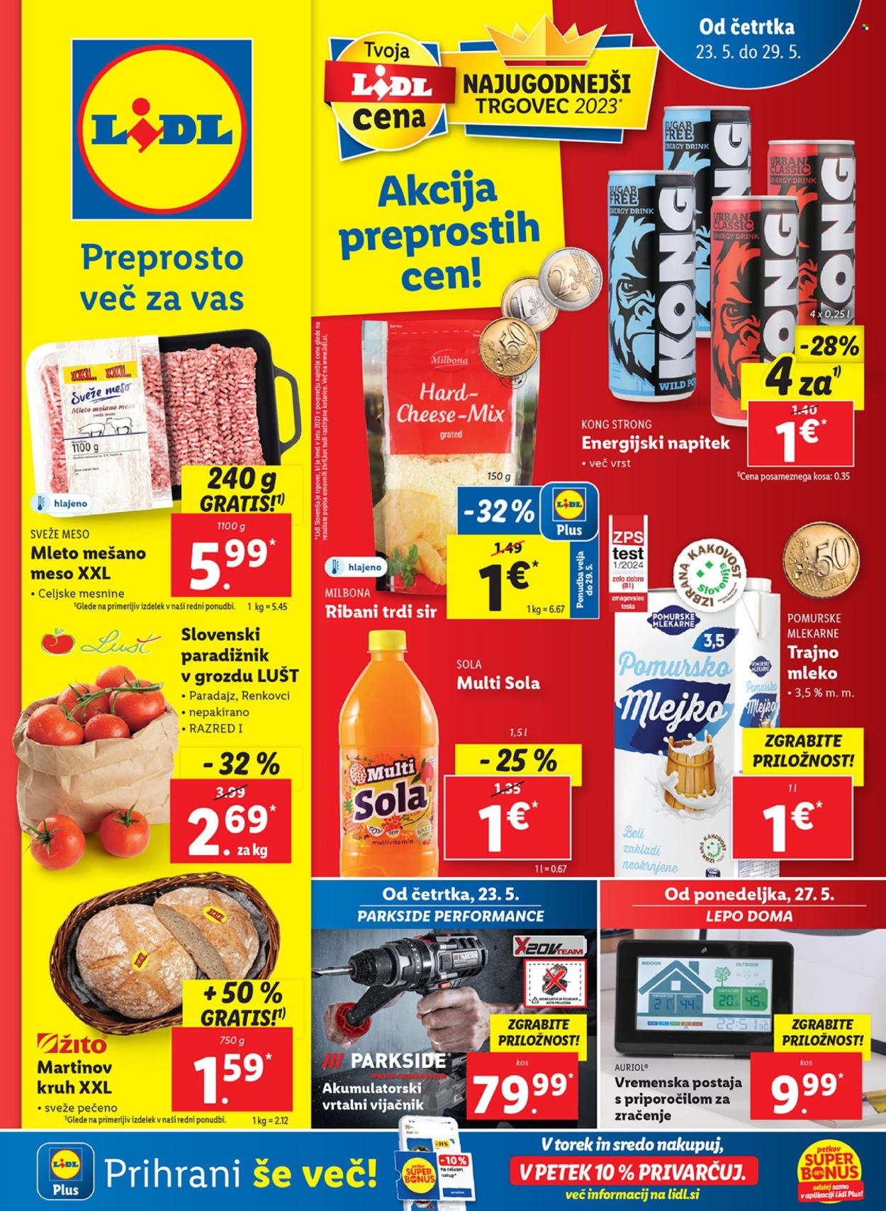 Lidl katalog - 23.5.2024 - 29.5.2024. Stran 1