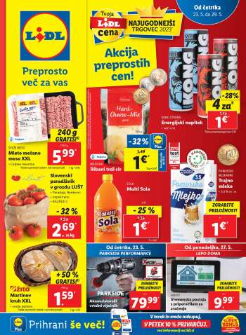 Lidl katalog - 23.5.2024 - 29.5.2024.