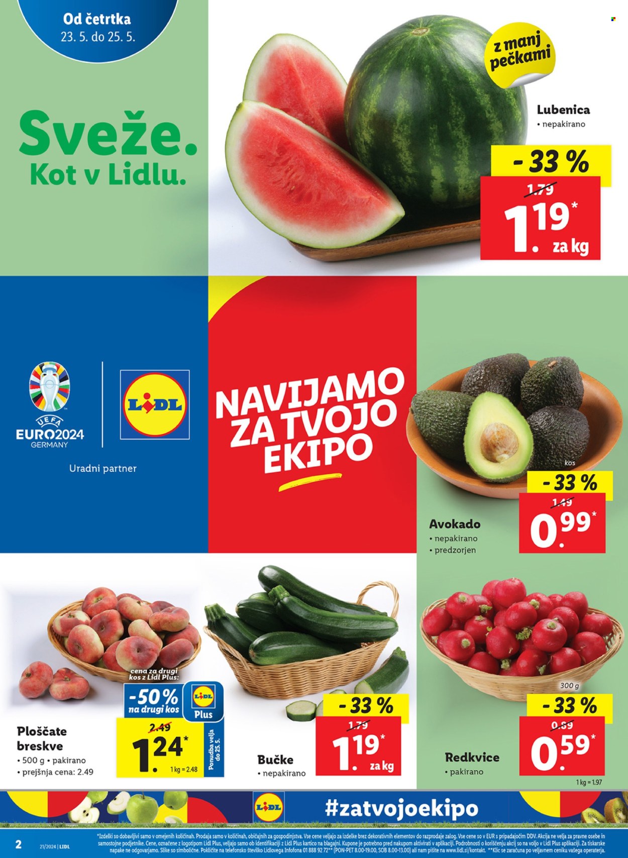 Lidl katalog - 23.5.2024 - 29.5.2024. Stran 2