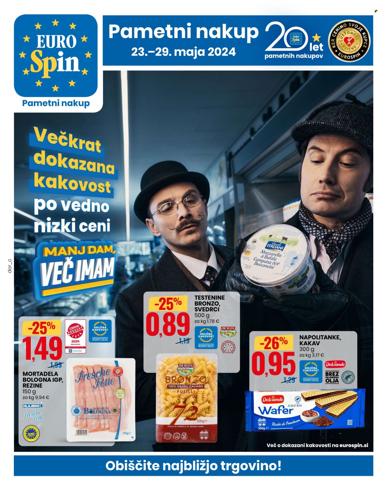 EuroSpin katalog - 23.5.2024 - 29.5.2024. Stran 1