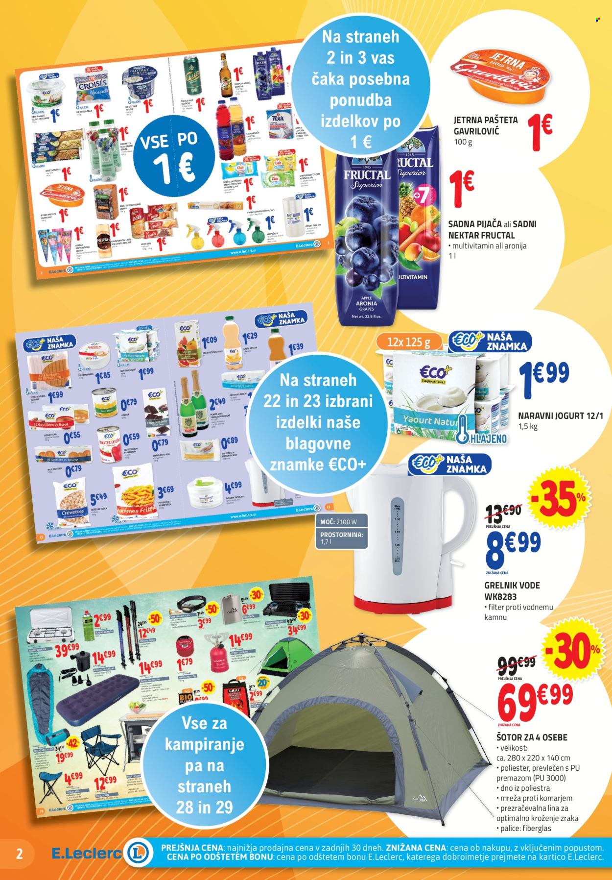 E.Leclerc katalog - 22.5.2024 - 1.6.2024. Stran 2