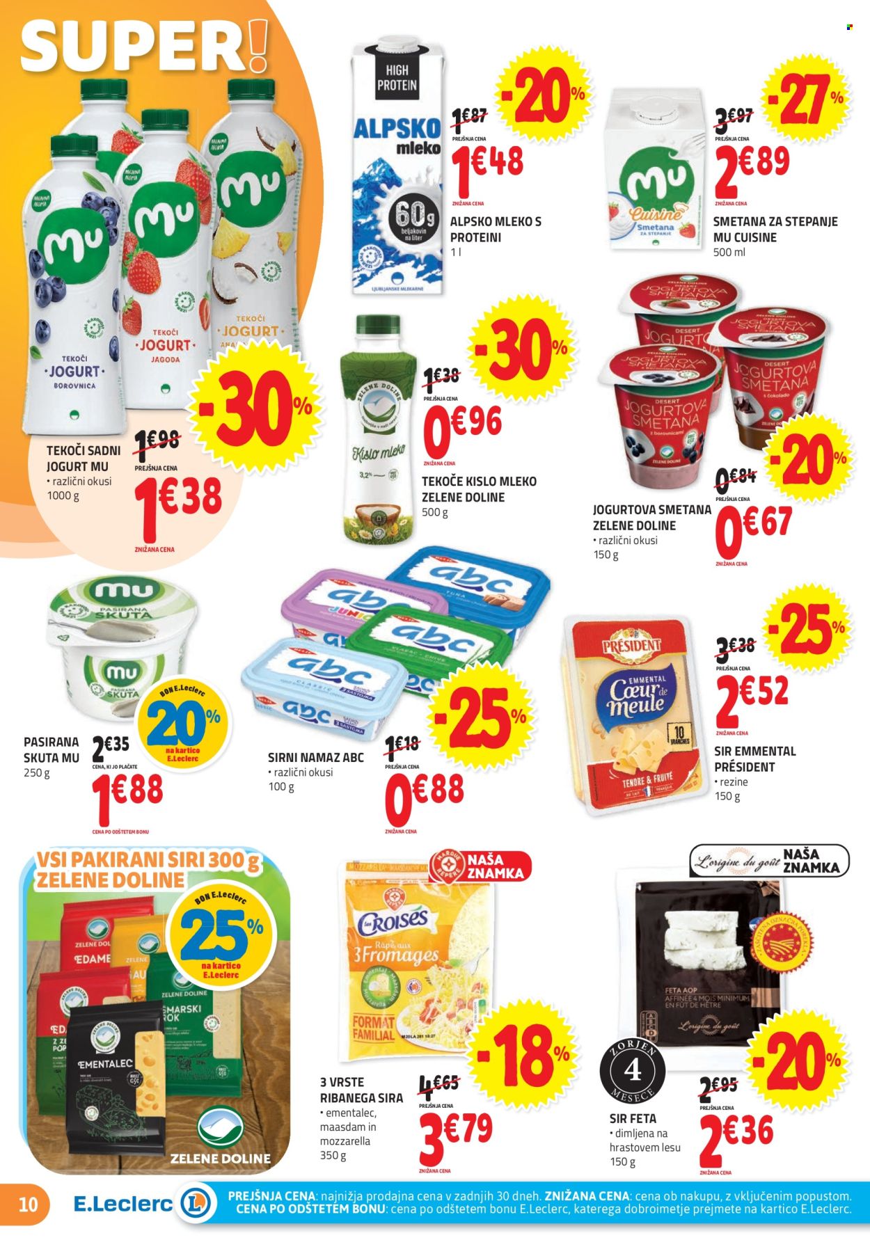 E.Leclerc katalog - 22.5.2024 - 1.6.2024. Stran 10
