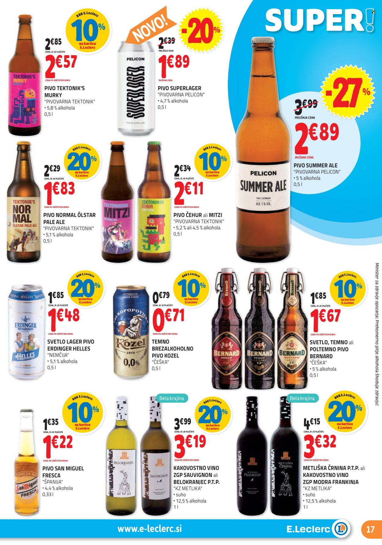 E.Leclerc katalog - 22.5.2024 - 1.6.2024. Stran 17