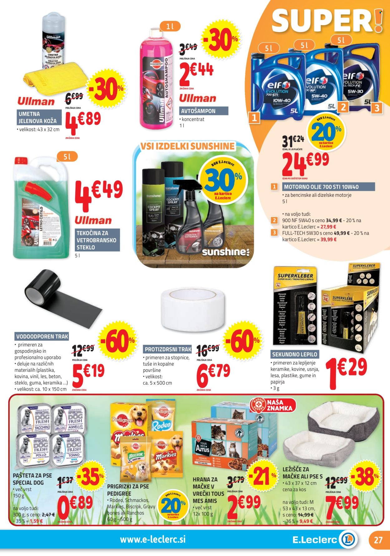 E.Leclerc katalog - 22.5.2024 - 1.6.2024. Stran 27
