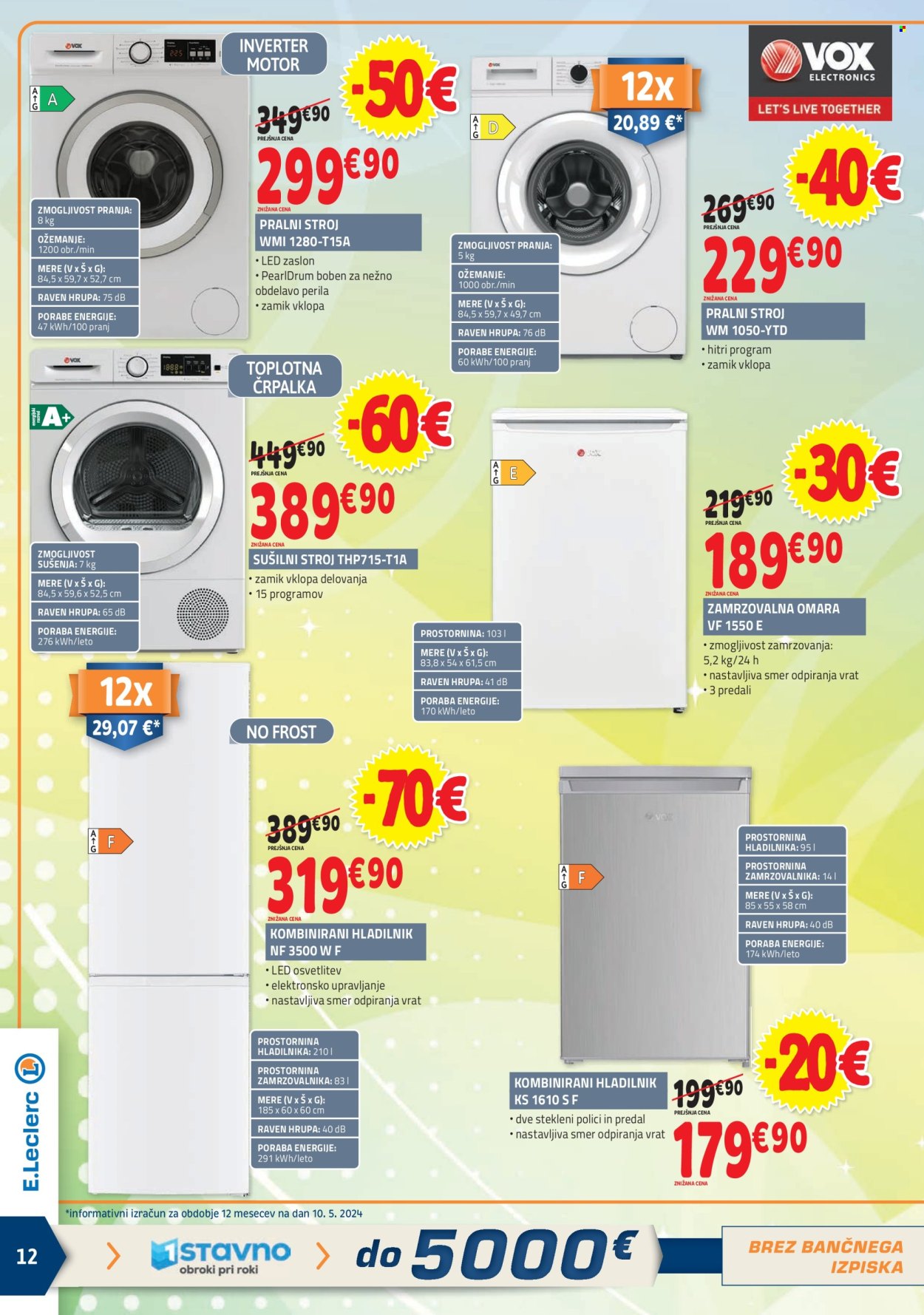 E.Leclerc katalog - 22.5.2024 - 1.6.2024. Stran 12