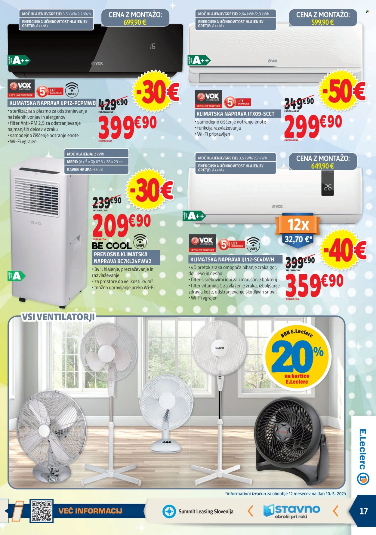 E.Leclerc katalog - 22.5.2024 - 1.6.2024. Stran 17