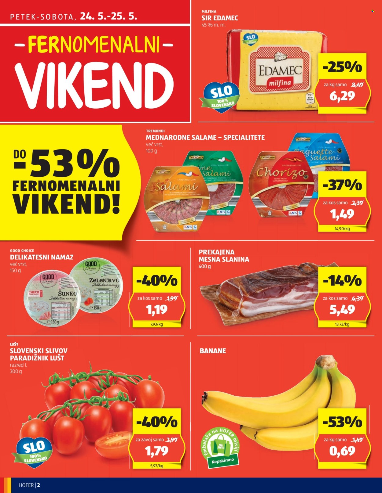 Hofer katalog - 23.5.2024 - 1.6.2024. Stran 2