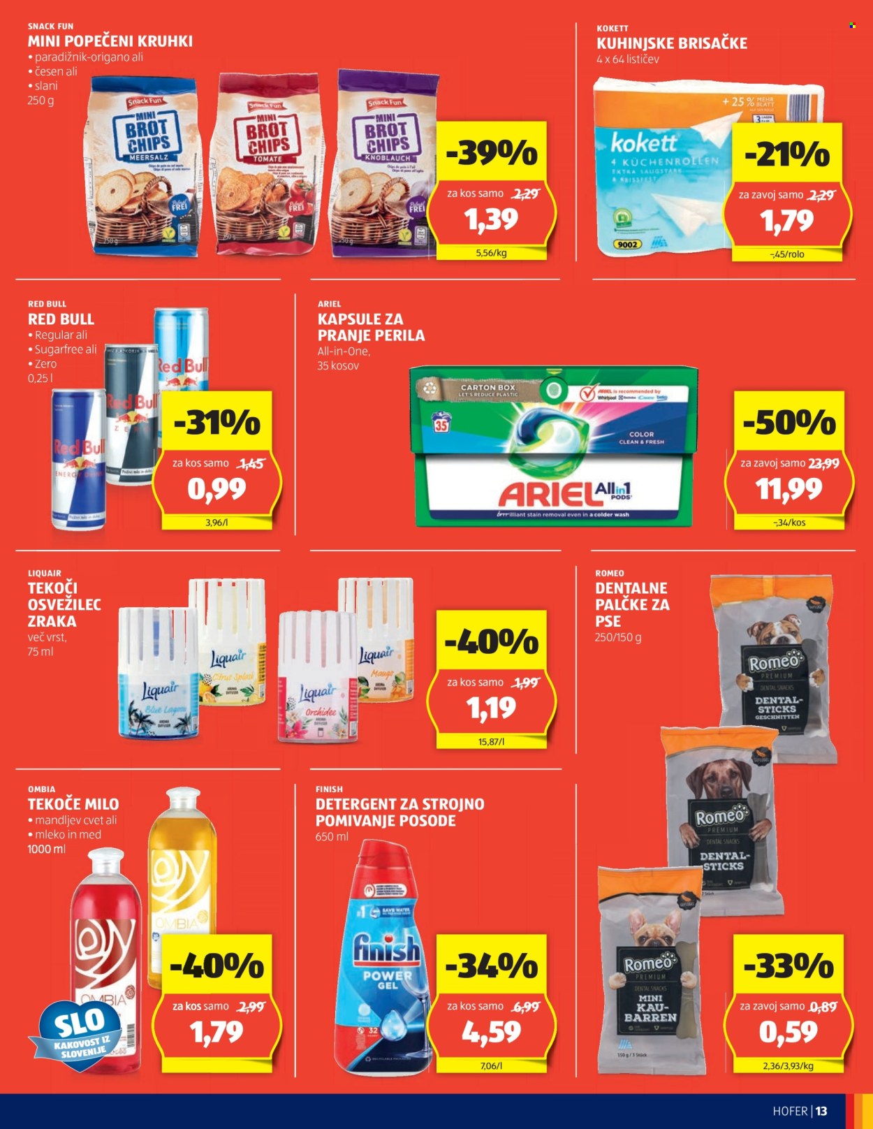 Hofer katalog - 23.5.2024 - 1.6.2024. Stran 13