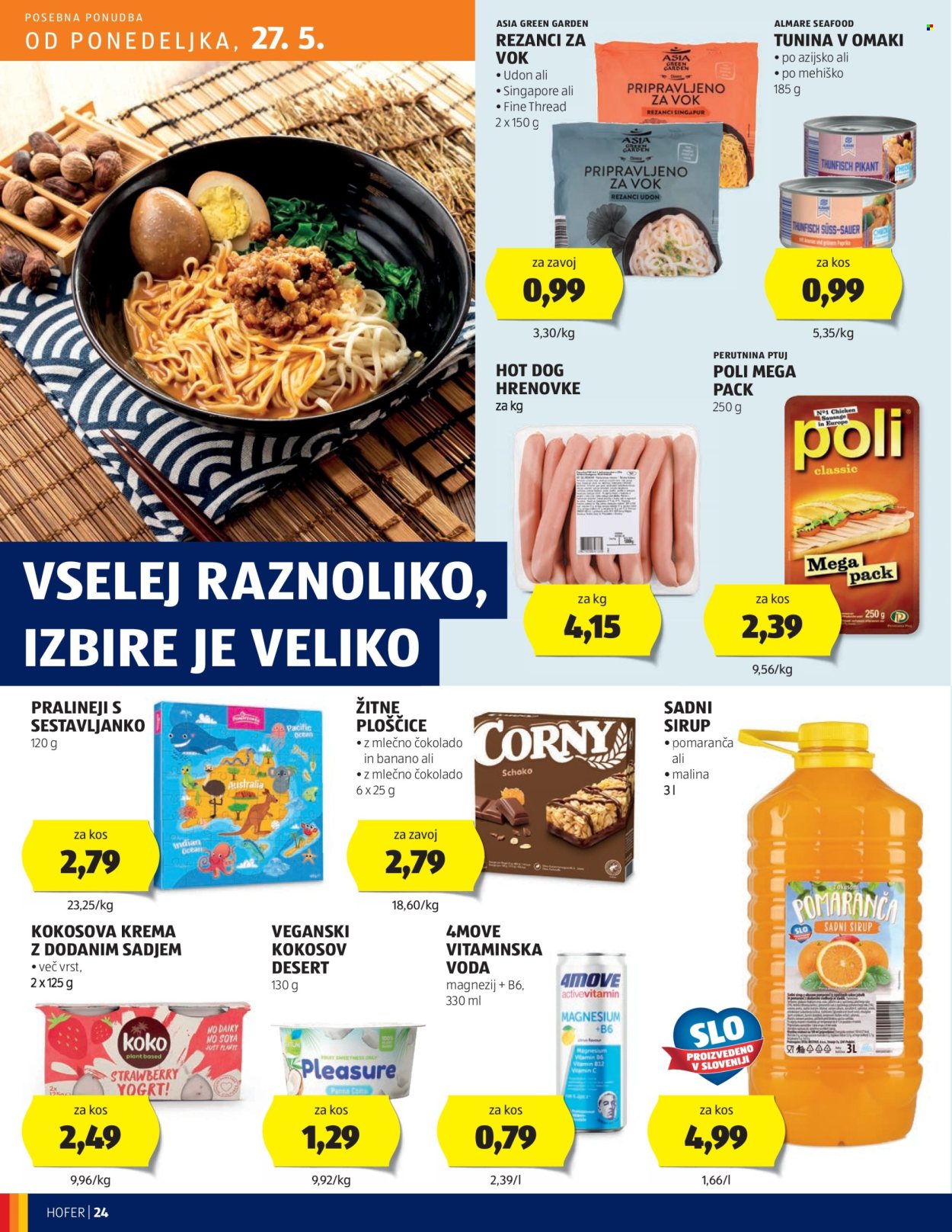 Hofer katalog - 23.5.2024 - 1.6.2024. Stran 24