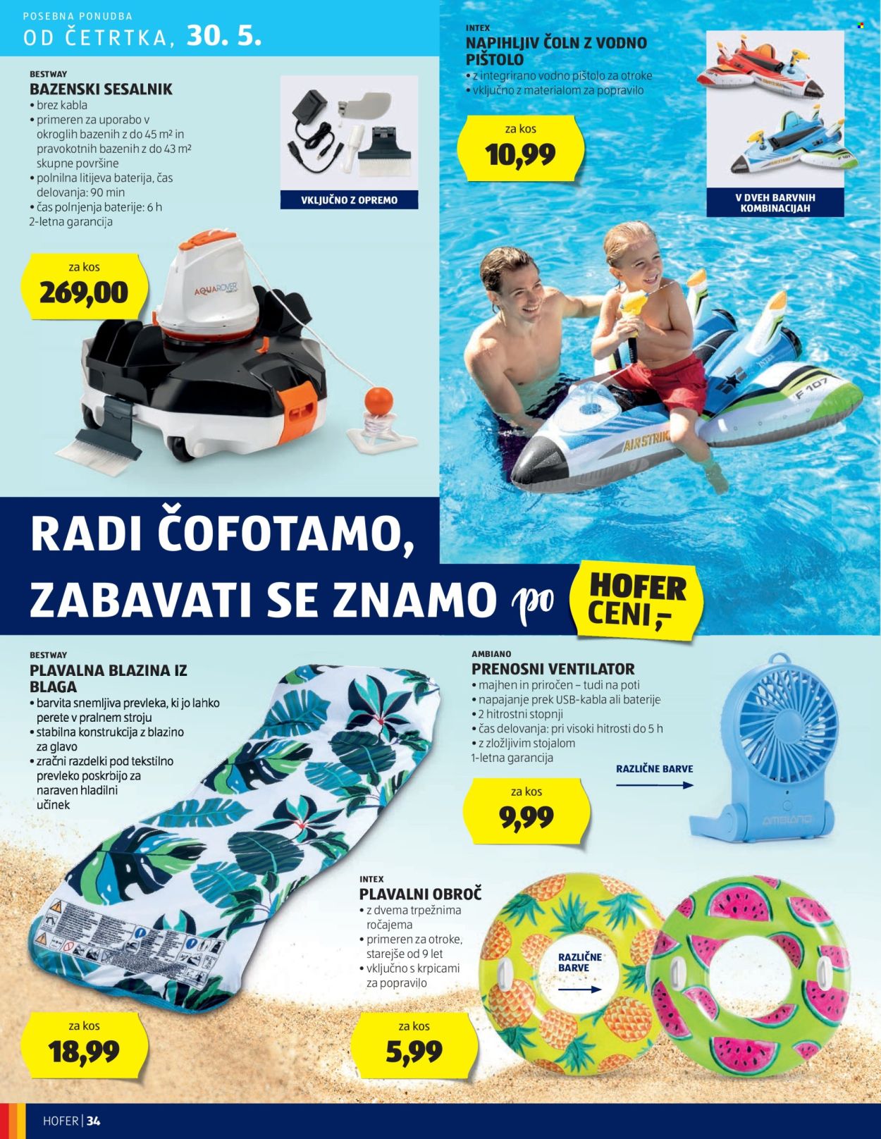 Hofer katalog - 23.5.2024 - 1.6.2024. Stran 34