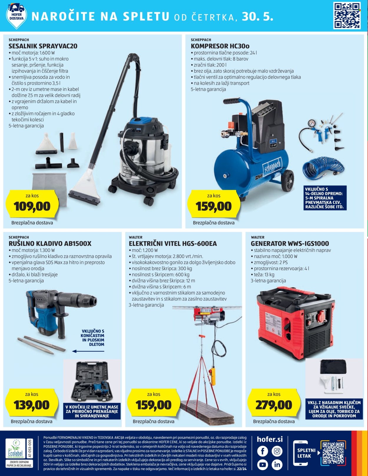 Hofer katalog - 23.5.2024 - 1.6.2024. Stran 40