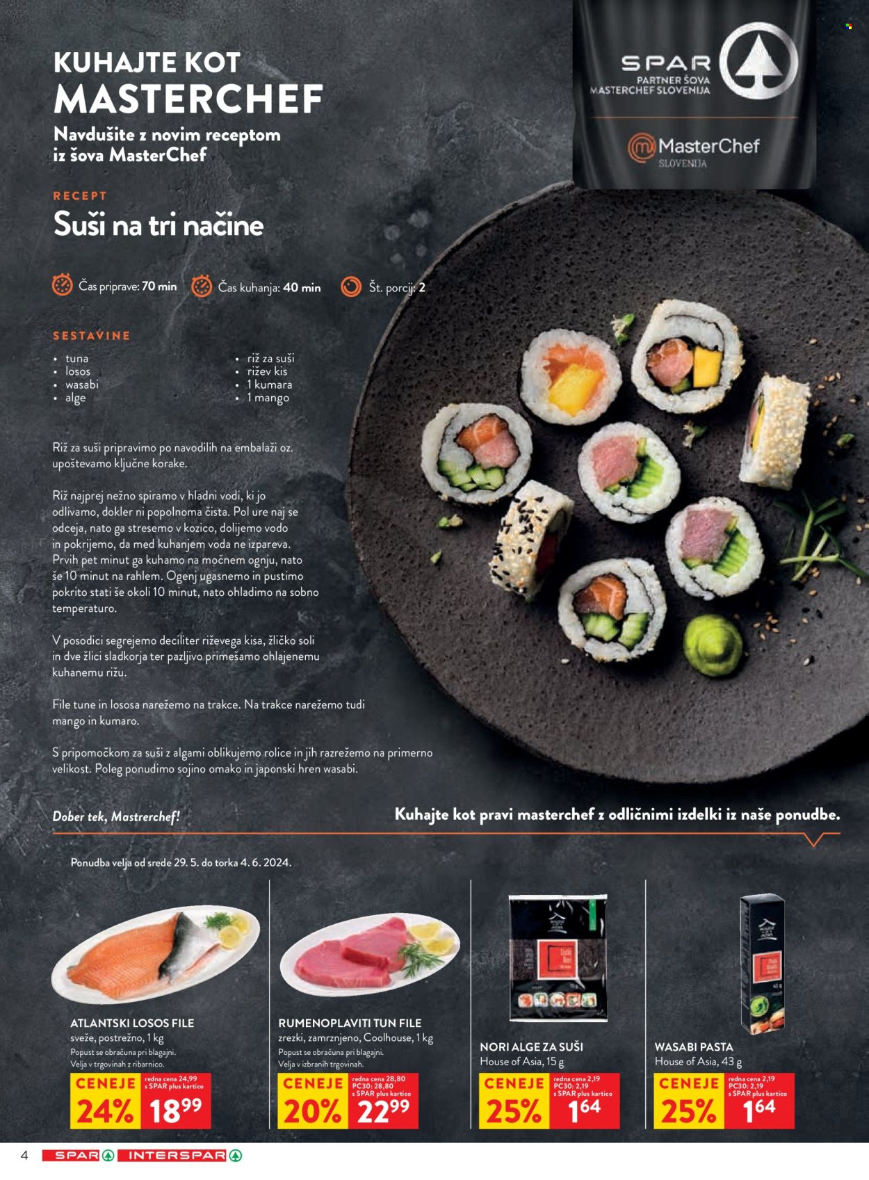 SPAR katalog - 29.5.2024 - 11.6.2024. Stran 4