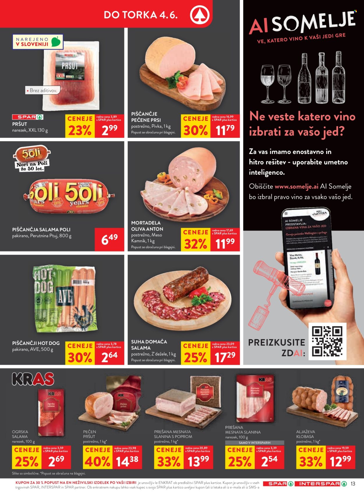 SPAR katalog - 29.5.2024 - 11.6.2024. Stran 13