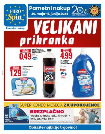 EuroSpin katalog - 30.5.2024 - 5.6.2024.