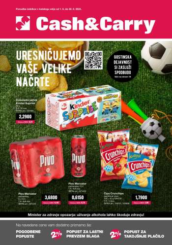 Mercator Cash & Carry katalog - 1.6.2024 - 30.6.2024.