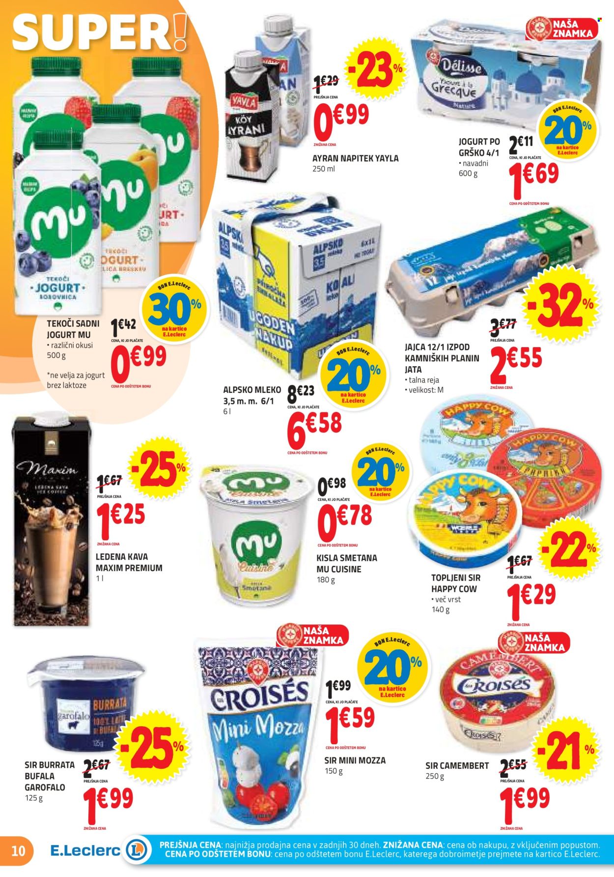 E.Leclerc katalog - 29.5.2024 - 8.6.2024. Stran 10