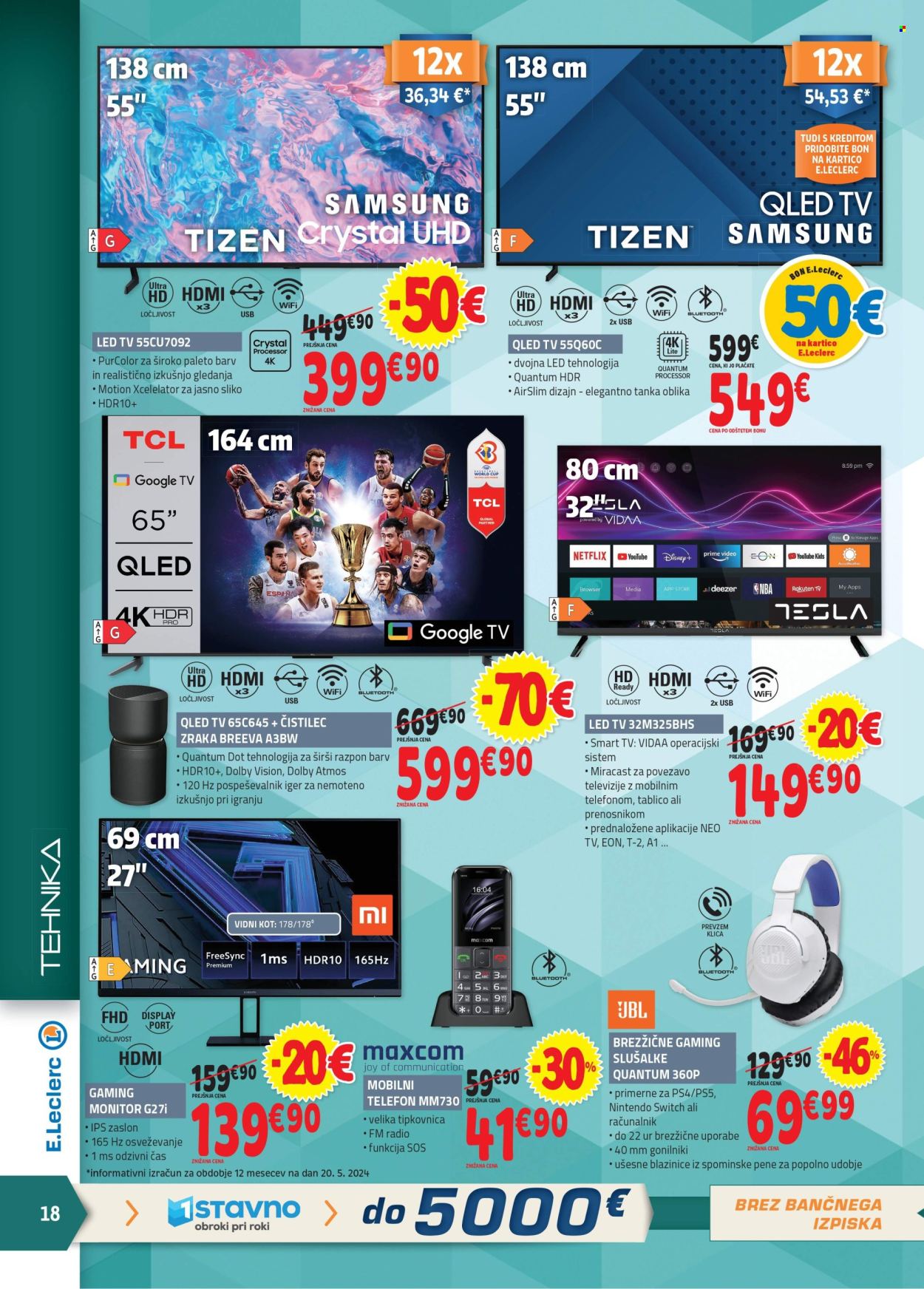 E.Leclerc katalog - 29.5.2024 - 8.6.2024. Stran 18