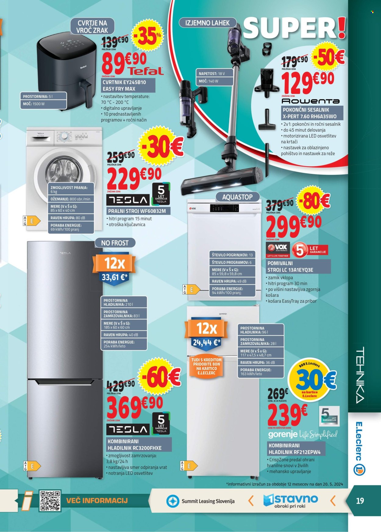 E.Leclerc katalog - 29.5.2024 - 8.6.2024. Stran 19