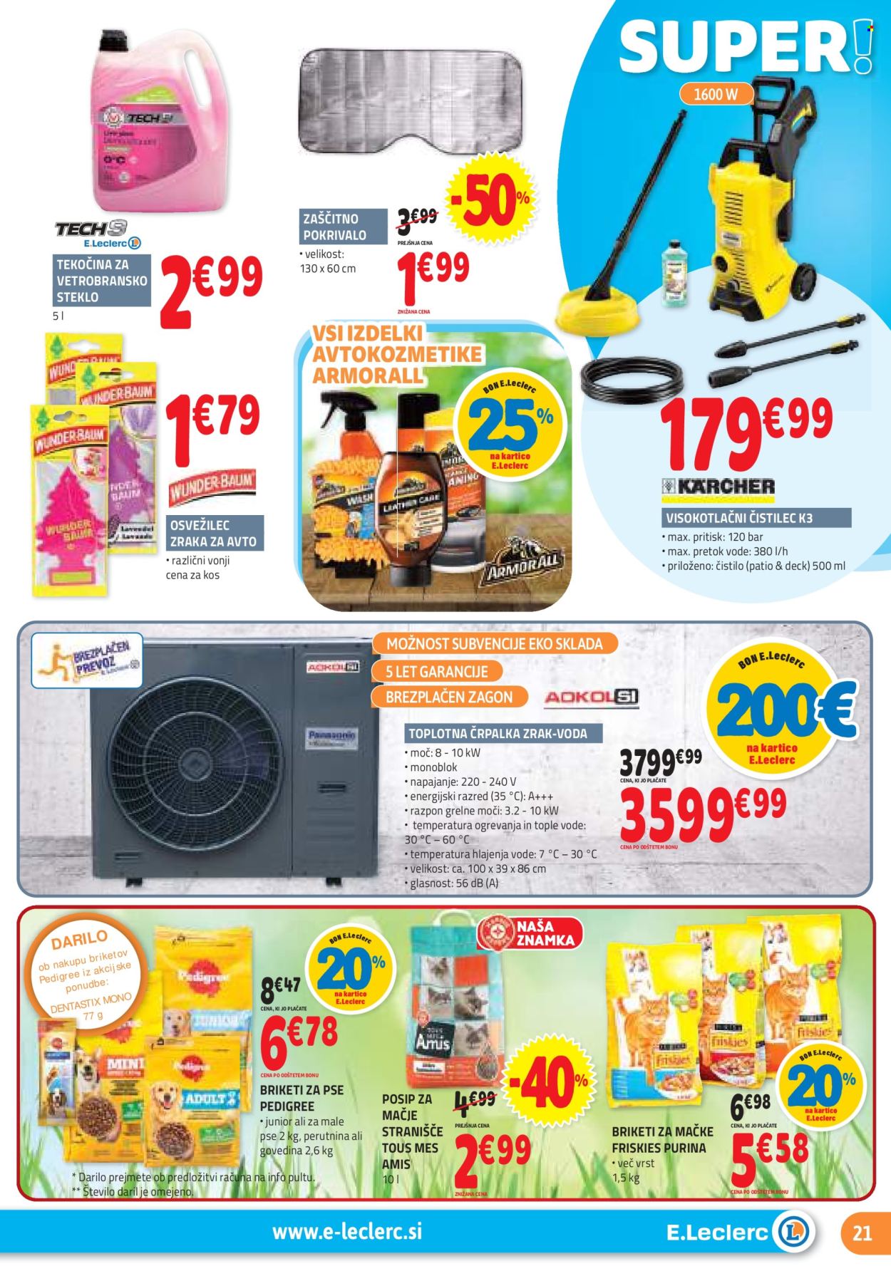E.Leclerc katalog - 29.5.2024 - 8.6.2024. Stran 21