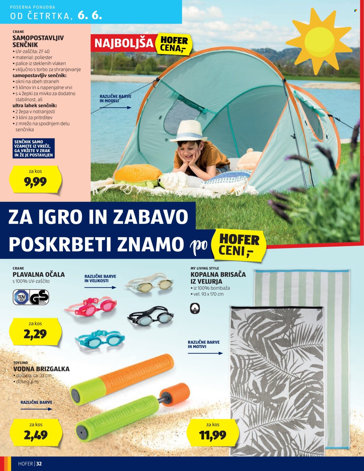 Hofer katalog - 30.5.2024 - 8.6.2024. Stran 32