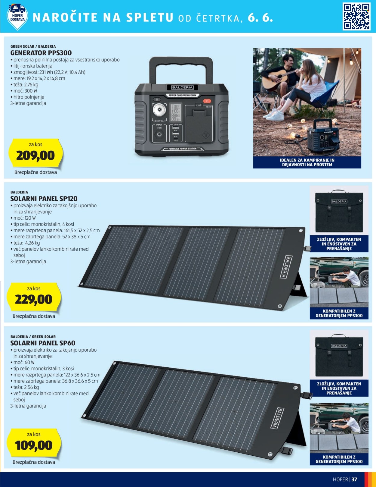 Hofer katalog - 30.5.2024 - 8.6.2024. Stran 37