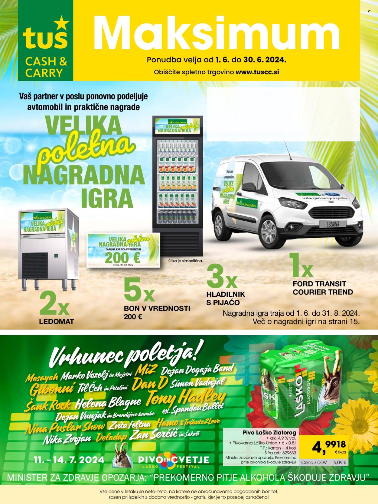 Tuš Cash & Carry katalog - 1.6.2024 - 30.6.2024. Stran 1