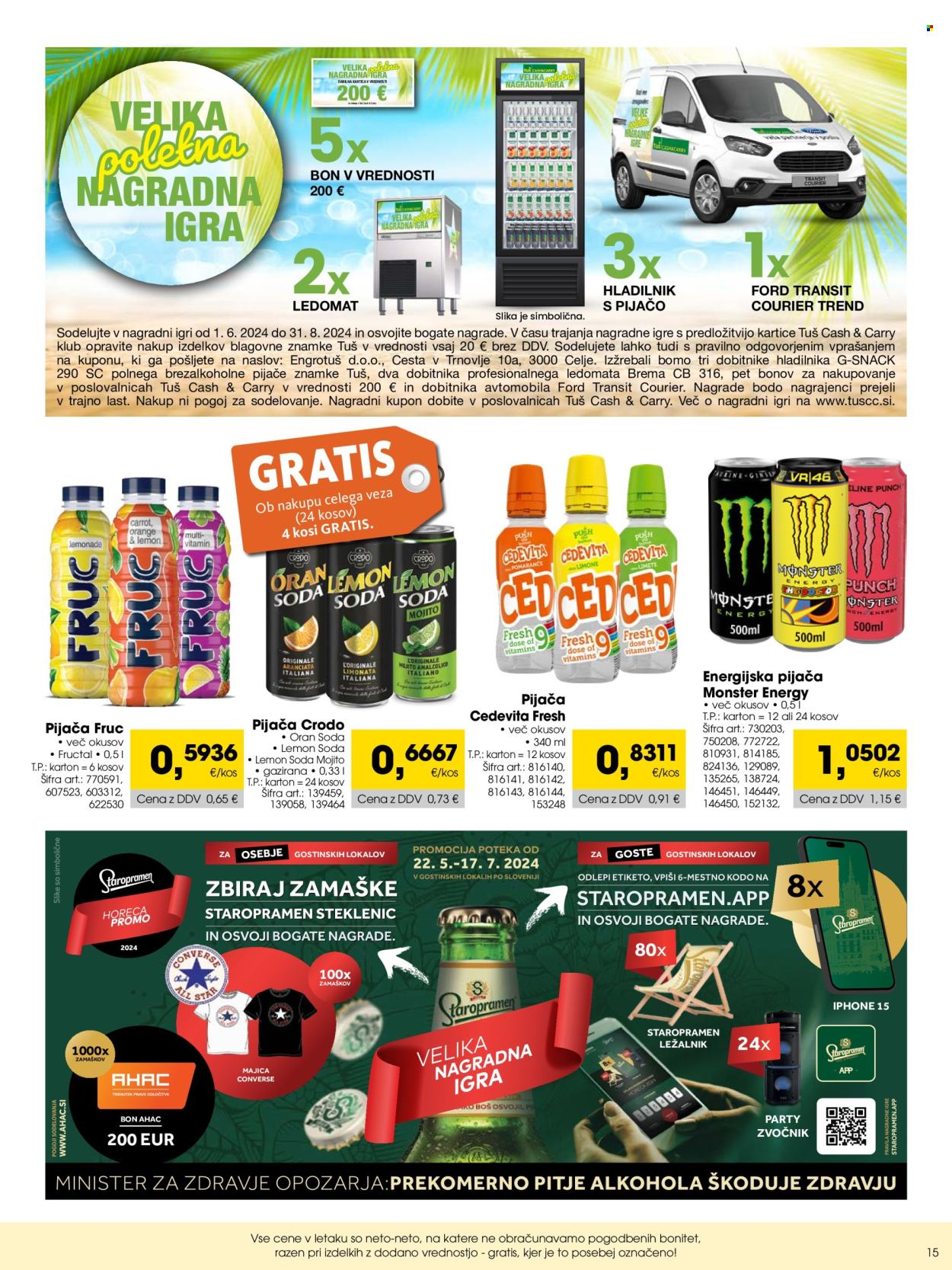 Tuš Cash & Carry katalog - 1.6.2024 - 30.6.2024. Stran 15