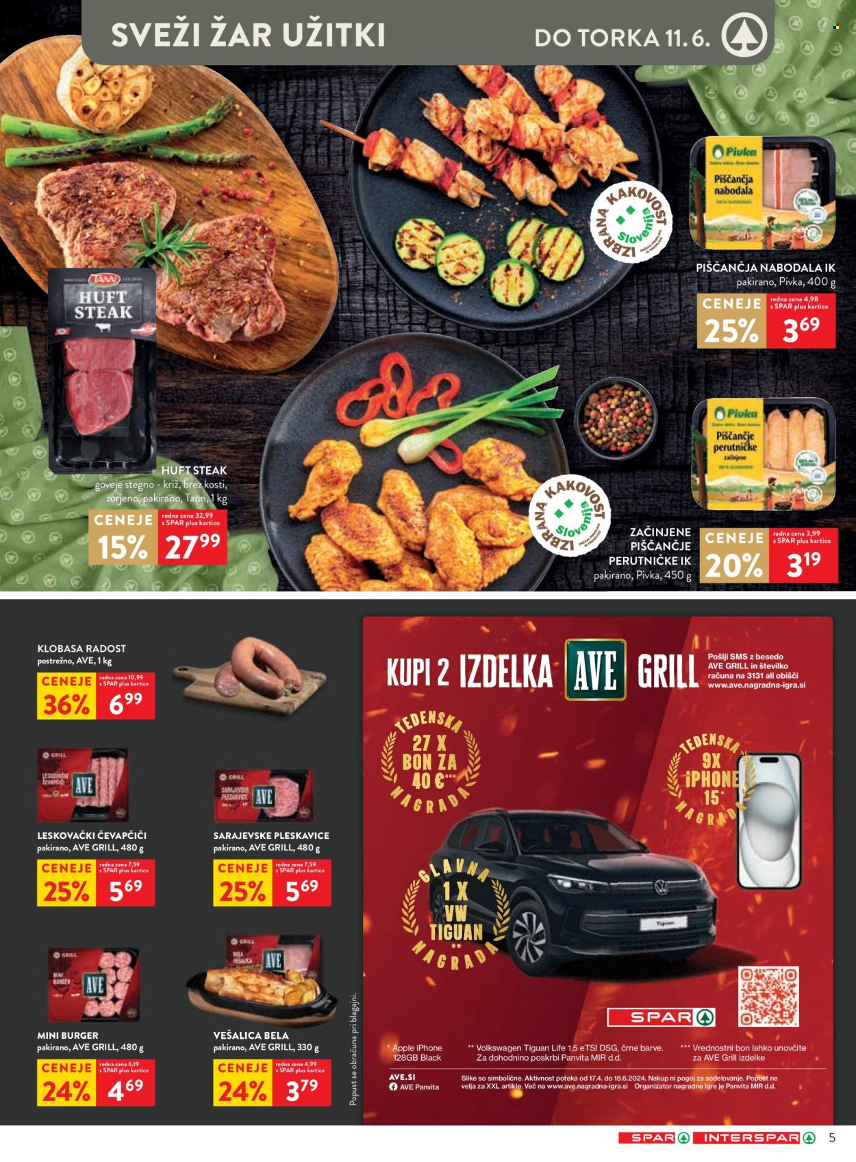SPAR katalog - 5.6.2024 - 18.6.2024. Stran 5