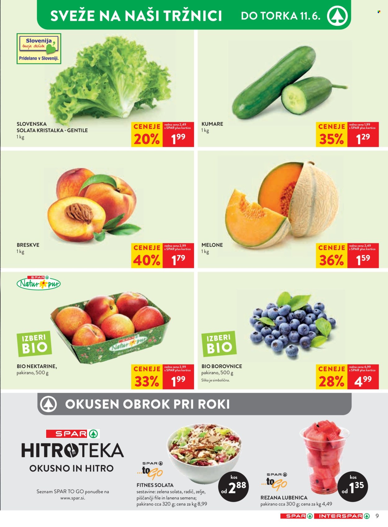 SPAR katalog - 5.6.2024 - 18.6.2024. Stran 9