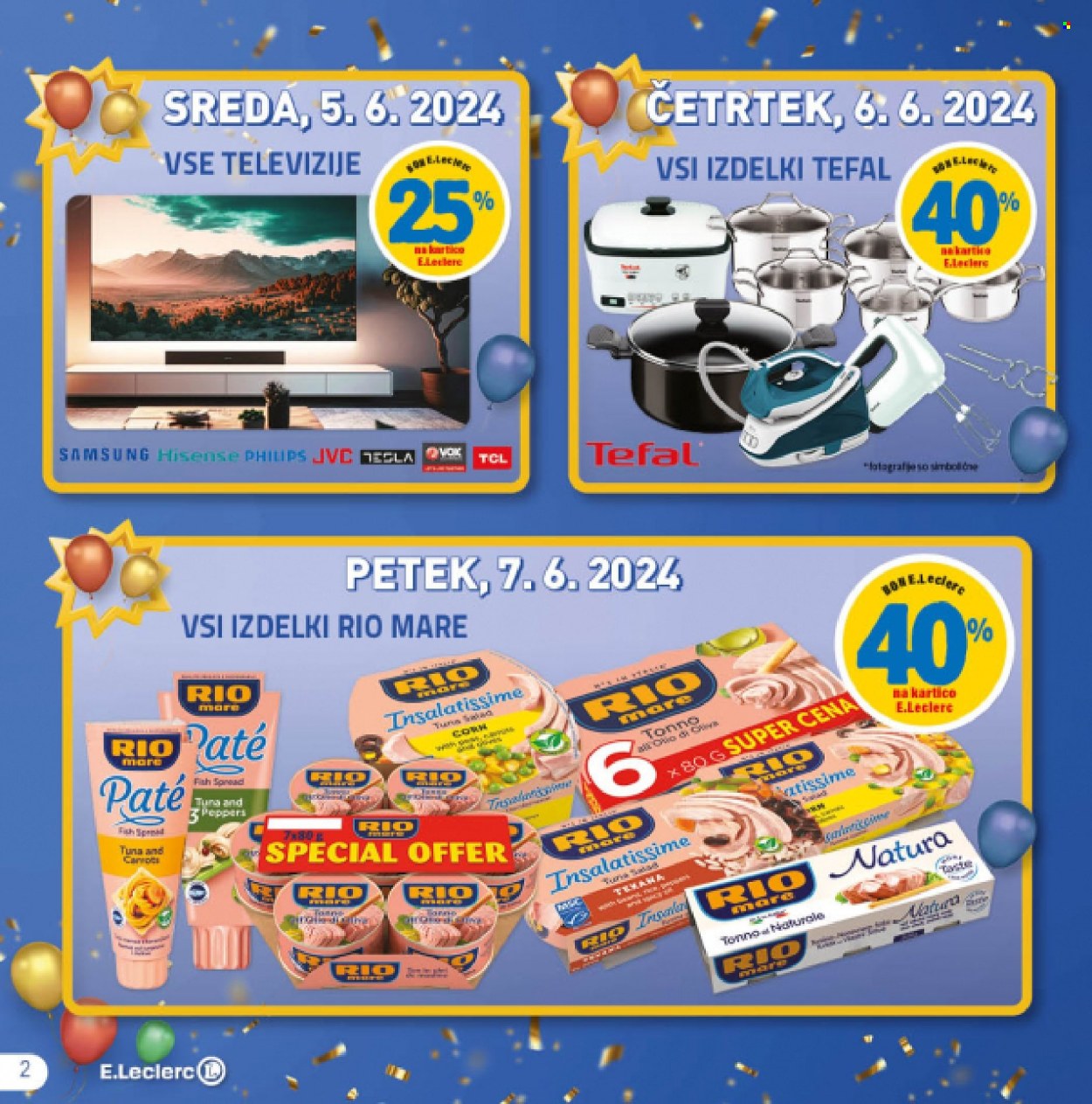 E.Leclerc katalog - 5.6.2024 - 15.6.2024. Stran 2