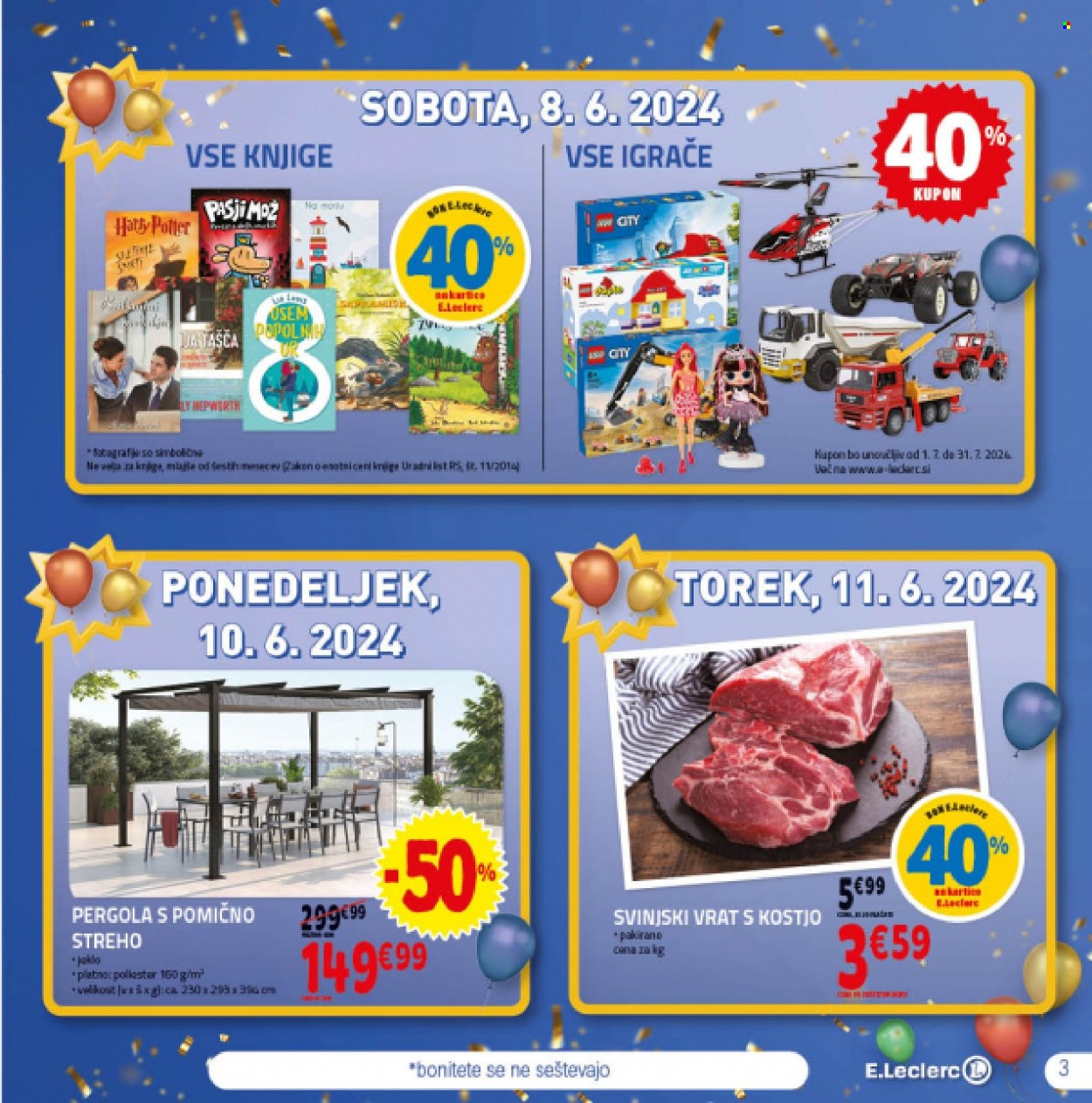 E.Leclerc katalog - 5.6.2024 - 15.6.2024. Stran 3