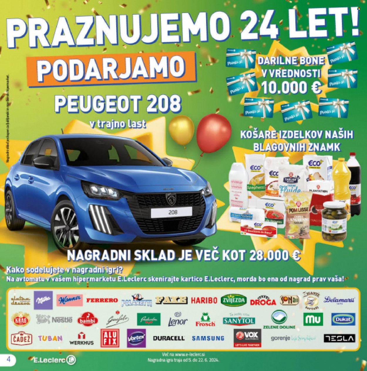E.Leclerc katalog - 5.6.2024 - 15.6.2024. Stran 4