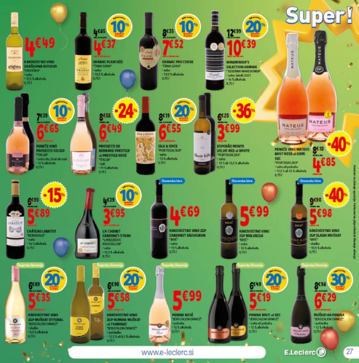 E.Leclerc katalog - 5.6.2024 - 15.6.2024. Stran 27